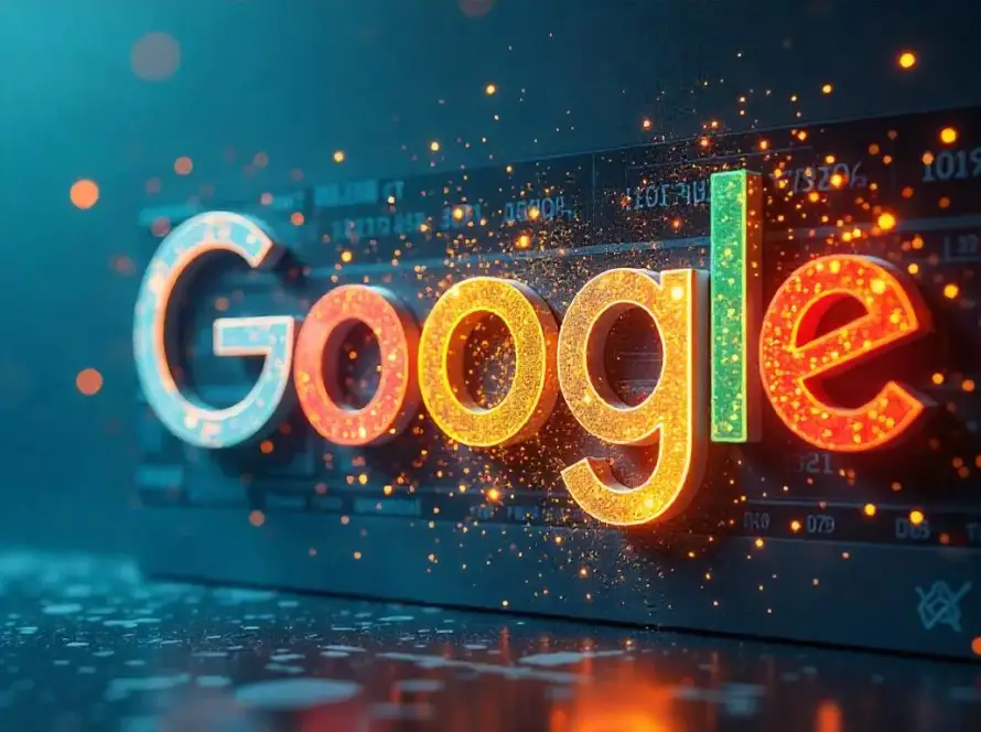 imagen de logo de google invitando a estudiar seo en 2025,